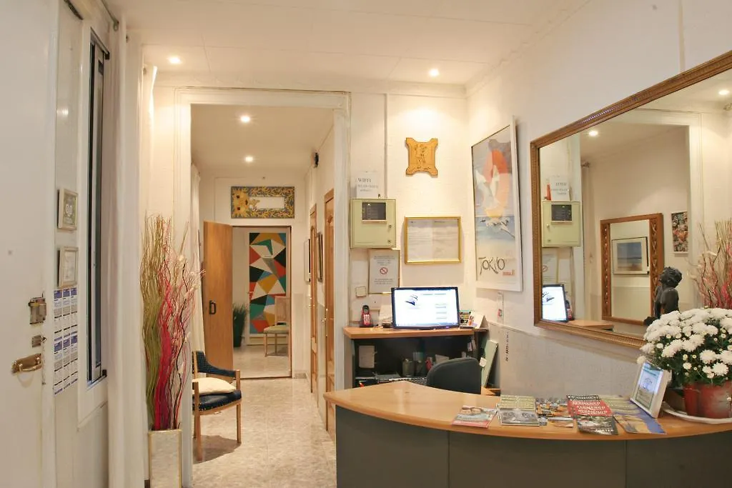 ゲストハウス Hostal Aribau バルセロナ
